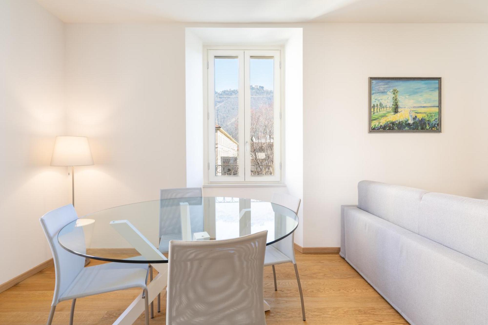 Historical Center - Free Parking And Private Terrace Apartment โกโม ภายนอก รูปภาพ